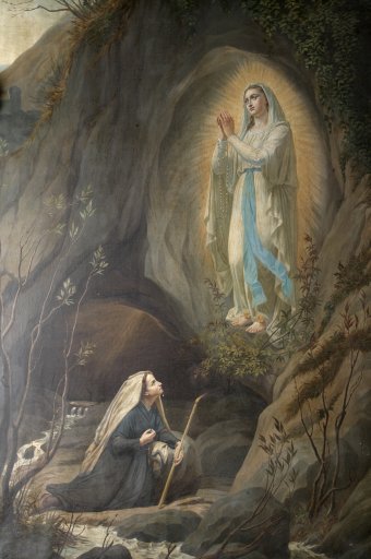 Apparition de Notre Dame à Lourdes